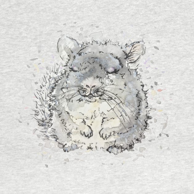 Chinchilla - Fuzzy Chinchilla by B-ARTIZAN